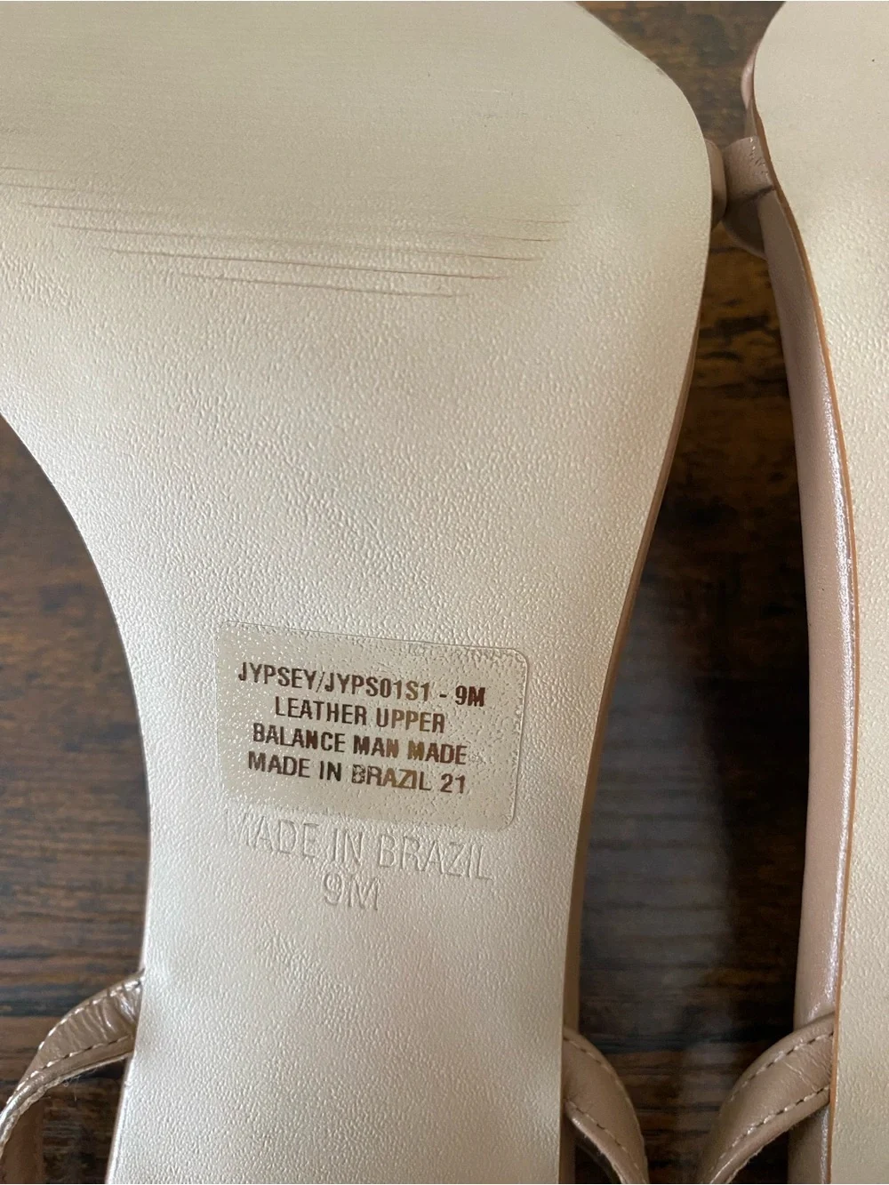 Steve Madden Jypsey Tan Strappy High Heel Sandals